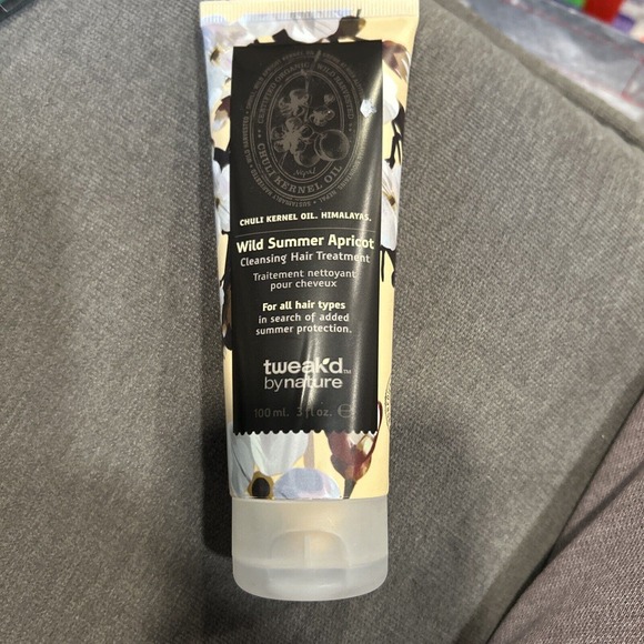 Tweak'd Nature WILD SUMMER APRICOT 5in1 Cleansing Hair Treatment TRAVEL 3oz Tube - Picture 1 of 1
